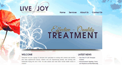 Desktop Screenshot of livenjoycounseling.org